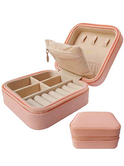 HerFav Caja Joyero Pequeña de Viaje