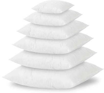 Textilhome - Pack 2 Relleno de Cojín 60x60cm / Poliéster 100% - Fibra Hueca siriconada de Gran Densidad.