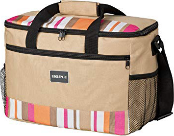 B.PRIME Classic Bolsa Nevera de 20 l I 36 x 26 x 22 cm I Bolsa Aislante I Nevera para Picnic y Camping I Bolsa isotérmica para el Aire Libre I Viajes I Compra I Coche I Deportes