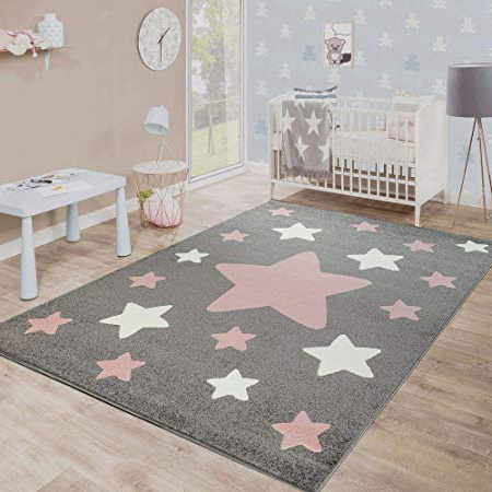 
                
                    
                    
                

                
                    
                    
                        Paco Home Alfombra Habitación Infantil Estrellas Grandes Y Pequeñas En Gris Y Rosa, tamaño:80x150 cm
                    
                

                
                    
                    
                
            