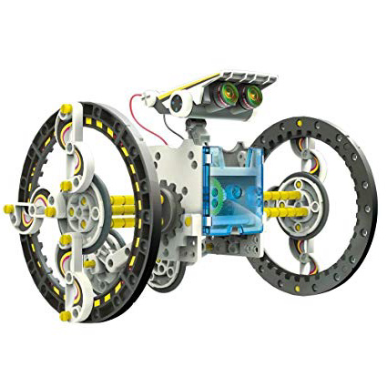 Electrónica Rey 14 en 1 Robot Solar, Juguete Educativo de Robótica
