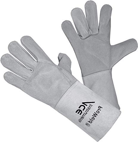 ACE Safe Soldar Forrado Guante en 388 & en 12477 – Guantes de protección contra chispas