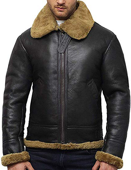 
                
                    
                    
                

                
                    
                    
                        BRANDSLOCK Para Hombre del Aviador B3 Mundial 2 Guerra Real de Piel de Oveja de Piel de Oveja Chaqueta de Vuelo
                    
                

                
                    
                    
                
            