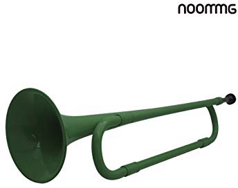 ammoon B Flat Bugle de la Trompeta de Caballería Plástico Respetuoso del Medio Ambiente con Boquilla Estudiante de la Escuela Band