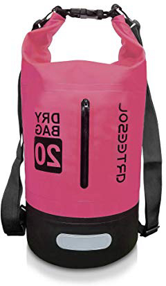 Bolsa Estanca impermeable BKSTONE Bolsa para Material 5L / 10L / 20L / 30L Bolsa Seca para Kayak, Playa, Rafting, Canotaje, Senderismo, Camping y Pesca