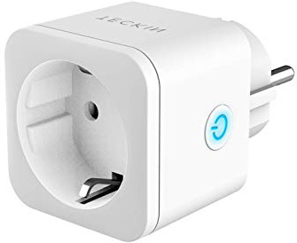 Enchufe Inteligente Wi-Fi 16A TECKIN Mini Smart Outlet Funciona con Amazon Alexa, Echo, Google Home, IFTTT, No se requiere Hub, Función de Temporizador, con Control Aplicaciones en Cualquier lugar