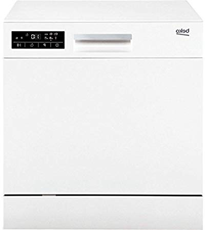 Beko DTC36810W Encimera 8cubiertos A+ lavavajilla - Lavavajillas (Encimera, Blanco, Compacto, Estático, Canasta, Acero inoxidable/plástico)
