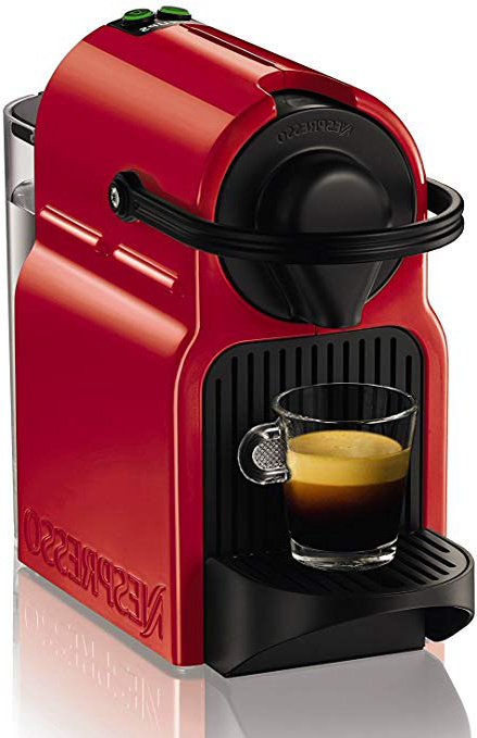 
                
                    
                    
                

                
                    
                    
                        Nespresso Krups Inissia XN1005 - Cafetera monodosis de cápsulas Nespresso, 19 bares, apagado automático, color rojo
                    
                

                
                    
                    
                
            