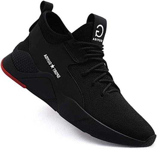 tqgold® Zapatillas de Seguridad para Hombre Mujer Zapatos Trabajo con Punta de Acero