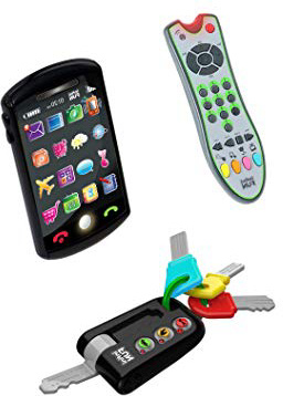 Kurio - Juegos electrónicos para niños, teléfono, Llaves y Control Remoto (DES0889)
