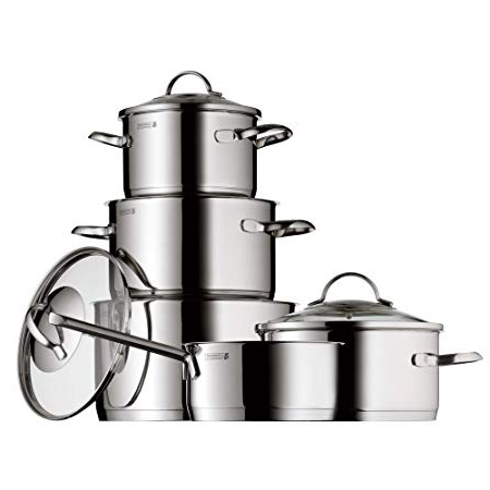
                
                    
                    
                

                
                    
                    
                        WMF Provence Plus - Batería de Cocina de 5 Piezas, Acero Inoxidable Cromargan, Tapas de Cristal, Apta para Todo Tipo de Cocinas
                    
                

                
                    
                    
                
            