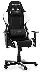 DX Racer OH/FL11/NW - Asiento Gaming Negro/Blanco