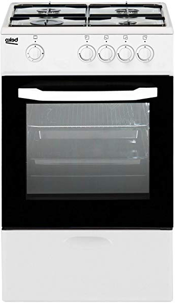 Beko - Cocina independiente de gas natural csg42010dwn - 4 fuegos