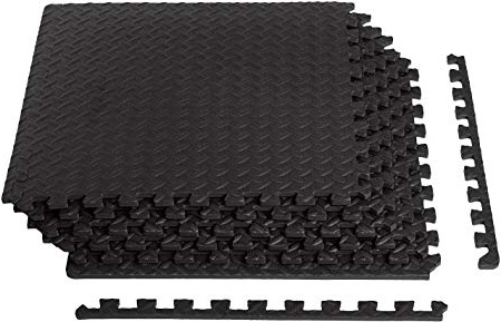 AmazonBasics - Esterilla de ejercicios con piezas interconectables de espuma EVA