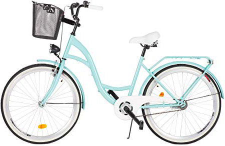 
                
                    
                    
                

                
                    
                    
                        Milord. 2018 Cómoda Bicicleta de ciudad con una Canasta, Bicicleta, 1 Velocidad, Rueda de 28", Aqua
                    
                

                
                    
                    
                
            