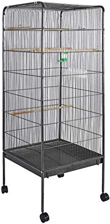 Jaula pájaros Pajarera XL Casa periquitos canarios 146x54x54cm Mascotas Animales Aves Loros Cacatúas