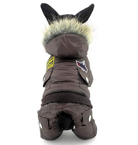 ranphy perro gato traje de nieve frío abrigos Airman Mono de forro polar abrigo de invierno resistente al agua, para perros cachorro en kg ((it 's Run pequeñas, tomar la siguiente tamaño por favor)