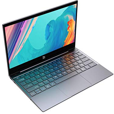 XIDU Tour Pro - Ordenador Portátil de 12.5", Pantalla Táctil 2K (Intel 3867U, 8GB RAM 128GB SSD, Windows 10) Teclado Retroiluminado, USB C, Color Gris
