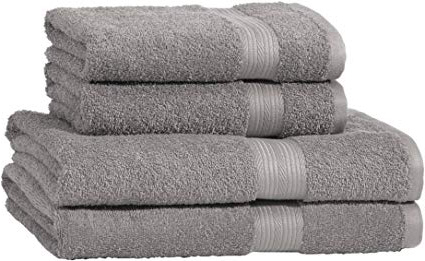 
                
                    
                    
                

                
                    
                    
                        AmazonBasics - Juego de toallas (colores resistentes, 2 toallas de baño y 2 toallas de manos), color gris
                    
                

                
                    
                    
                
            
