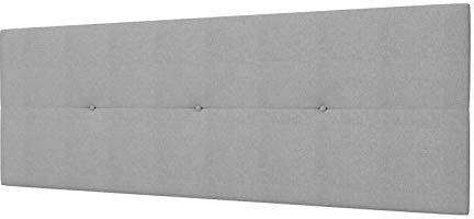 
                
                    
                    
                

                
                    
                    
                        LA WEB DEL COLCHON Cabecero de Cama tapizado Acolchado Camile 160 x 55 cms Apto para Camas de 140, 150 y 160 Textil Poliester Gris Claro Incluye herrajes para Colgar con regulador de Altura
                    
                

                
                    
                    
                
            