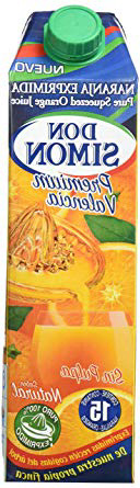 
                
                    
                    
                

                
                    
                    
                        Don Simon - Zumo de Naranja, 1 L Brik Exprimido S/Pulpa
                    
                

                
                    
                    
                
            