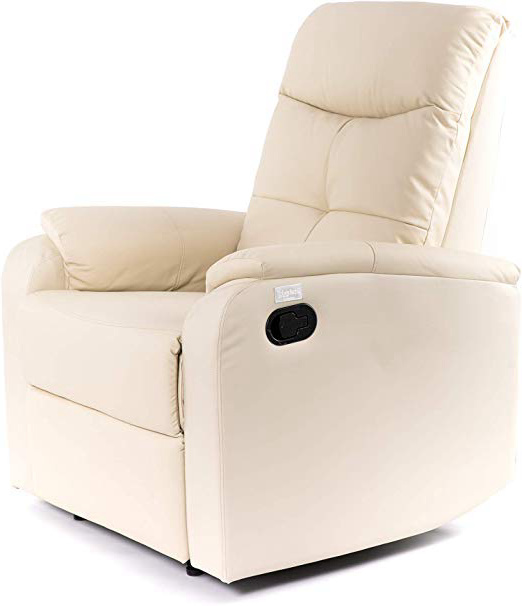 Imperial Confort Sillón Relax, Piel_sintética, Individual