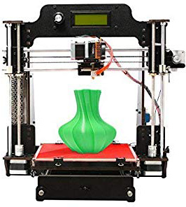 GEEETECH Impresora 3D de madera Prusa I3 Pro W Kit de bricolaje con WIFI Cloud, Tamaño de impresión 200x200x180mm Soporte para conexión Wi-Fi, Aplicación EasyPrint 3D