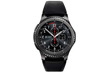 Samsung Gear S3 Frontier - Smartwatch Tizen (pantalla 1.3" Super AMOLED 360x360, GPS integrado, batería 380 mAh, altavoz integrado), color Gris (Space Gray)- Version española