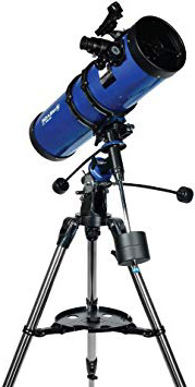 Meade Instruments Polaris 216008 - Telescopio, Reflector Azul, 130mm MD