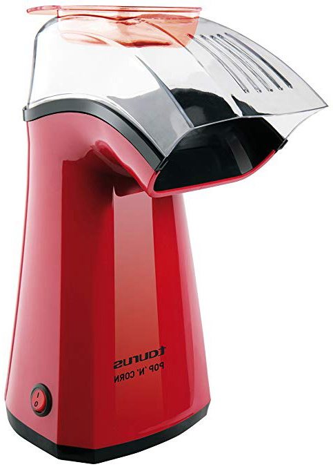 Taurus Pop'N'Corn Máquina para Hacer Palomitas, 1100 W, Rojo