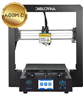 ANYCUBIC I3 Mega Impresora 3D Todo Metal con cama patentada Ultrabase calefactada y pantalla táctil de 3,5 pulgadas Tamaño de impresión grande 210 x 210 x 205 mm, Funciona con PLA, ABS, HIPS, Madera