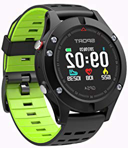 Reloj inteligente, Reloj deportivo con altímetro/ barómetro /termómetro y GPS incorporado, rastreador de fitness para correr, senderismo y escalada,reloj corriendo para hombres, mujeres y aventureros.