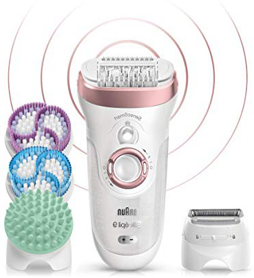 
                
                    
                    
                

                
                    
                    
                        Braun Silk-épil 9 9/990 SkinSpa - Depiladora eléctrica mujer, con SensoSmart, contiene 13 accesorios para Exfoliación, Masaje, Afeitadora y Recortador
                    
                

                
                    
                    
                
            