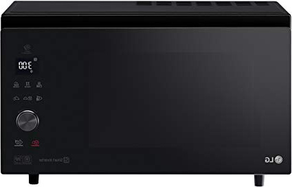 LG MJ3965BPS - Microondas 4 en 1 Smart Inverter, convección máxima 1850W, grill 950 W, microondas 1100 W y 39 l de capacidad, color negro