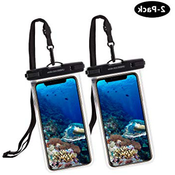 UNBREAKcable Funda Impermeable Universal - Bolsa para móvil estanca a Prueba de Agua IPX8 para iPhone XS MAX/XR/XS/X / 8 / 8plus / 7 Samsung Galaxy S10Plus / S10 Huawei P30 Pro / P30-2 Paquete