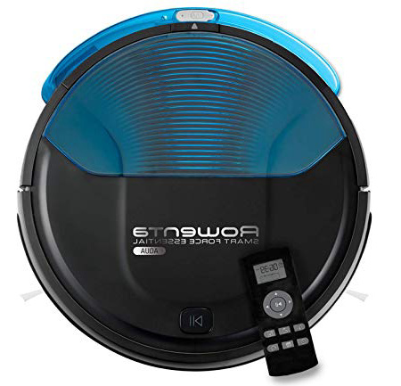 
                
                    
                    
                

                
                    
                    
                        Rowenta Smart Force Essential Aqua RR6971WH - Robot aspirador 2 en 1, aspira y friega, con sensores anticaída, bateria ión-litio de 150 minutos de autonomía, incluye mando a distancia y base de carga
                    
                

                
                    
                    
                
            