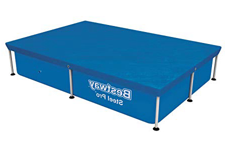 Bestway Cobertor Invierno para Piscina Desmontable, 221x150x43 cm, color azul