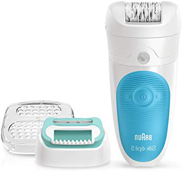 
                
                    
                    
                

                
                    
                    
                        Braun Silk-épil 5 5-511 Wet & Dry - Pack con depiladora para mujer eléctrica inalámbrica y cabezal con recortadora, color blanco/azul
                    
                

                
                    
                    
                
            