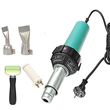 Profesional 1600W plástico de aire caliente Soldador Pistola agarradera Rod pistola Plastic Hot Air Welder Gun