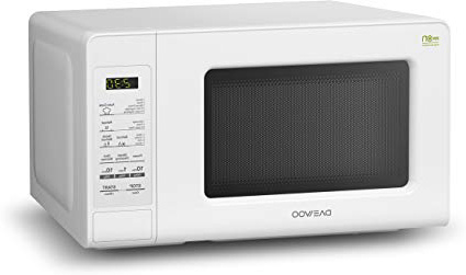 Daewoo KOR-6F0BDUO Microondas, 20 litros, sin Grill, Color Blanco, 700 W