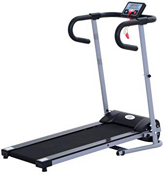 Homcom Cinta de Correr Electrica Plegable Pantalla LCD de 500W 220-240V 50/60 Hz