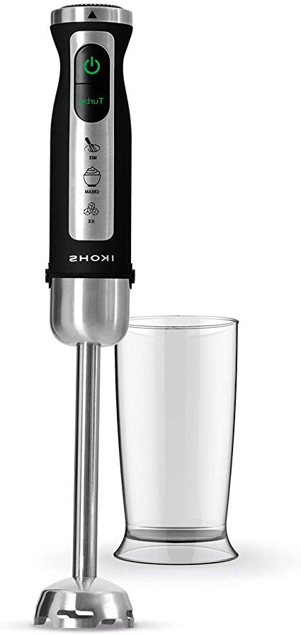 
                
                    
                    
                

                
                    
                    
                        IKOHS FULLMIX Stylance - Batidora de Mano, 1500 W, con Regulador de 7 Velocidades, Velocidad Turbo, Cúpula con 4 Cuchillas Recubrimiento de Titanio, Incluye Vaso Medidor 600 ml, Acero Inoxidable
                    
                

                
                    
                    
                
            