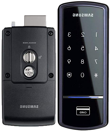 Samsung Digital Door Lock SHS-1321 security EZON keyless by Samsung