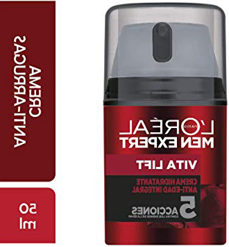 L'Oréal Paris Men Expert Vitalift Crema Hidratante, 5 Acciones - 50 ml