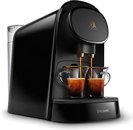 
                
                    
                    
                

                
                    
                    
                        Philips L'OR Barista LM8012/60 - Cafetera compatible con cápsula individual/doble, 19 bares presión, depósito 1L, color negro
                    
                

                
                    
                    
                
            