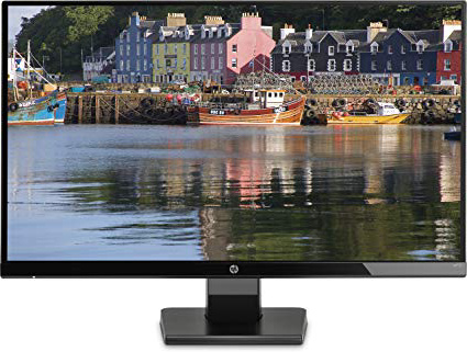 HP 27W - Monitor de 27" (Full HD, 1920 x 1080 pixeles, Plug and Play, IPS, HDMI, VGA, 1000:1, 16:9), Color Negro