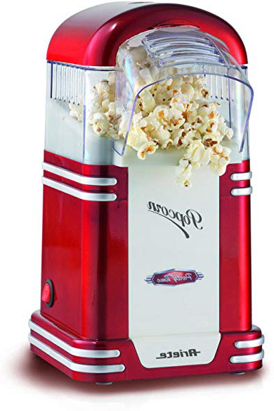 Ariete Party Time Maquina de Palomitas, 1100 W, Color Rojo y Blanco