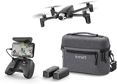 Parrot Anafi Extended - Paquete de Drone con 2 baterías adicionales, Bolsa de Transporte y hélices (cámara HDR 4K, Gimbal Giratorio de 180°) Color Negro