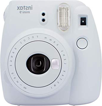 Fujifilm Instax Mini 9 - Cámara instantánea, Solo cámara, Blanco (Smoky White)