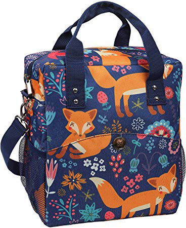 Anpro Bolsa Porta Alimentos,Bolsas Térmicas Comida,Bolsa Nevera para Almuerzo, Trabajo,Playa,Vajilla de Exterior y Picnic, Oficina,Viaje,Bolso Playa Alimiento para Hombre,Mujer,Ninos